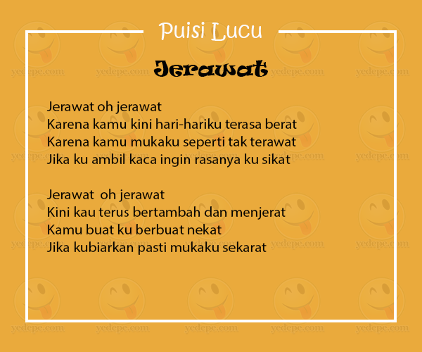 Puisi Lucu  Pendek Cerita Lucu  Komik Lucu  dan Humor 